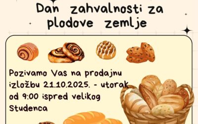 Prodajna izložba povodom Dana kruha i zahvalnosti za plodove zemlje
